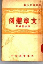 文章体例