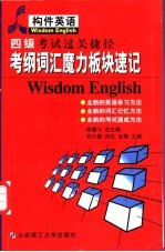 四级考试过关捷径 考纲词汇魔力板块速记