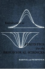 Introduction To Statistics For The Behavioral Sciences Second Edition