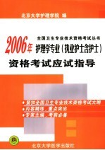 2006年护理学专业 执业护士含护士 资格考试应试指导
