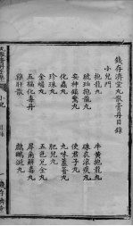 丸散膏丹全集 儿科 外科 眼科