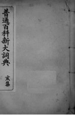 普通百科新大词典 亥集