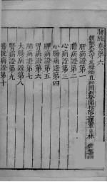 脉经 卷6-7