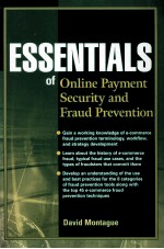 ESSENTIALS OF ON;INE PAYMENT SECURITY AND FRAUD PREVENTION