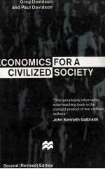 ECONOMICS FOR A CIVILIZED SOCIETY SECOND(REVISED)EDITION