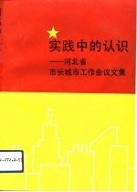 实践中的认识 河北省市长城市工作会议文集