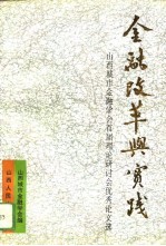 金融改革与实践 山西城市金融学会首届理论研讨会优秀论文选