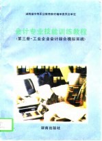 会计专业技能训练教程 第3册 工业企业会计综合模拟实践