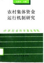 农村集体资金运行机制研究