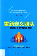 重新定义团队 好团队是这样带出来的