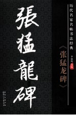 历代名家名帖书法经典 张猛龙碑