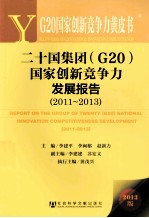 二十国集(G20)国家创新竞争力发展报告 2011-2013 2013版