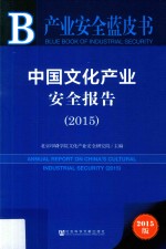 中国文化产业安全报告 2015版
