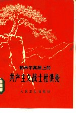 帕米尔高原上的共产主义战士杜洪亮