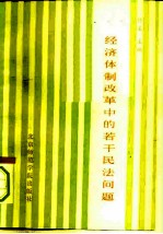 经济体制改革中的若干民法问题