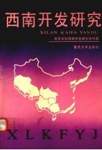 西南开发研究 论文汇编 1