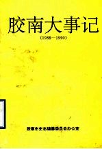 胶南大事记 1988-1990
