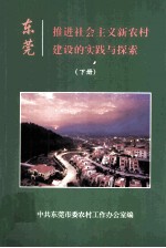东莞推进社会主义新农村建设的时间与探索 下