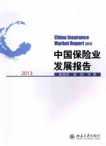 中国保险业发展报告.2013