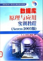 高等学校21世纪计算机教材 数据库原理与应用实训教程 ACCESS2003版