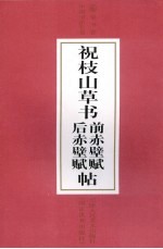 祝枝山草书前赤壁赋 后赤壁赋帖