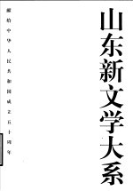 山东新文学大系 当代部分·小说卷 3