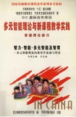 多元智能理论与新课程教学实践 基础理论部分 智力·智能·多元智能及智育