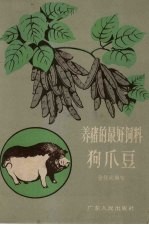 养猪的最好饲料狗爪豆
