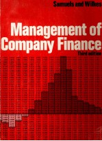 MANAGEMENT OF COMPANY FINANCE THIRD EDITION