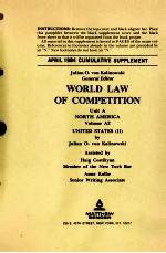 WORLD LAW OF COMPETITION 2