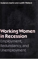 WORKING WOMEN IN RECESSION EMPOYMENT
