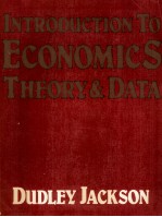 INTRODUCTION TO ECONOMICS:THEORY AND DATA