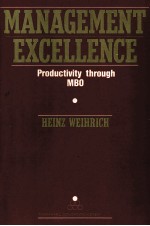 MANAGEMENT EXCELLENCE PRODUCTIVITY THROUGH MBO