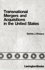 TRANSNATIONAL MERGERS AND ACQUISITIONS IN THE UNITED STATES