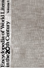 ENCYOPEDIA OF WORLD LITERATURE IN THE 20TH CENTURY REVISED EDITION ON FOUR VOLUMES VOLUME 1:R TO Z