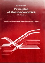 STUDY GUIDE PRINCIPLES OF MACROECONOMICS