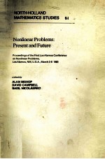 NORTH HOLLAND MATHEMATICS STUDIES NONLINEAR PROBLEM PRESENT AND FUTURE
