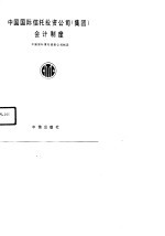中国国际信托投资公司 集团 会计制度