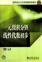 一元微积分暨线性代数初步