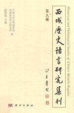 西域历史语言研究集刊 第9辑
