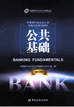 中国银行业从业人员资格认证考试教材 公共基础