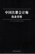 中国注册会计师执业准则