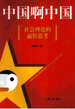 中国啊中国 社会理论的通俗思考