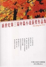 新世纪第三届中篇小说获奖作品集