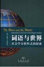 词语与世界:社会学分析形式的探索