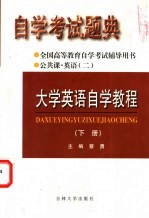 自学考试题典 大学英语自学教程 下