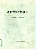 老挝战后大事记