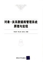 对象-关系数据库管理系统原理与实现