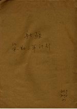 新疆第一期三年计划