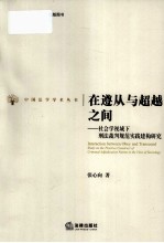 在遵从与超越之间 社会学视域下刑法裁判规范实践建构研究